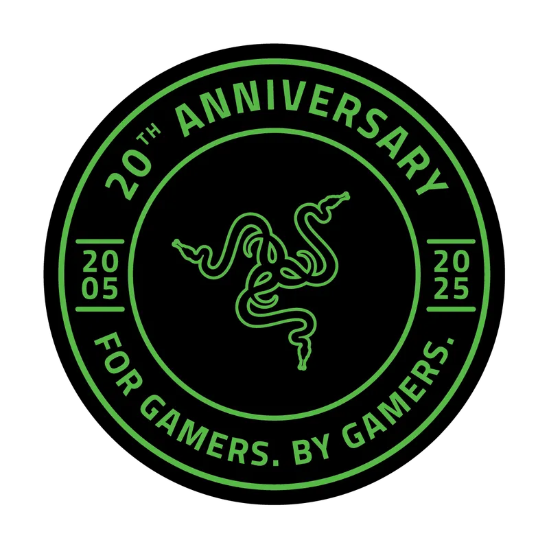 Razer 20th Anniversary campaign artwork